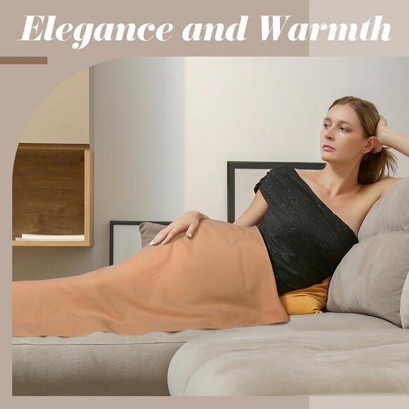 Women’s Pashmina Shawl Wraps 81in Soft Warm Winter Elegant Fashion Accessory - Picture 6 of 7